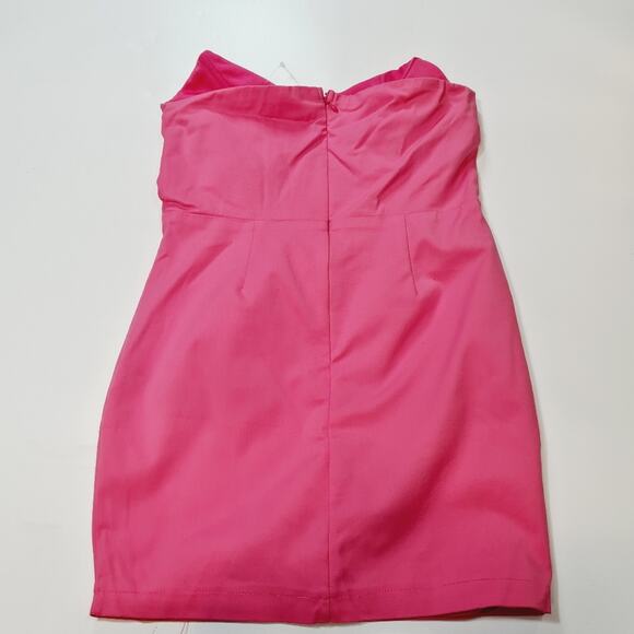 Superdown Stevie Sweetheart Mini Dress in Pink Medium - Picture 9 of 9